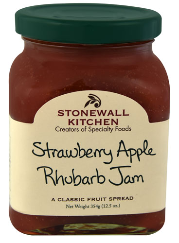 Stonewall Kitchen Jam Strawberry Apple Rhubarb