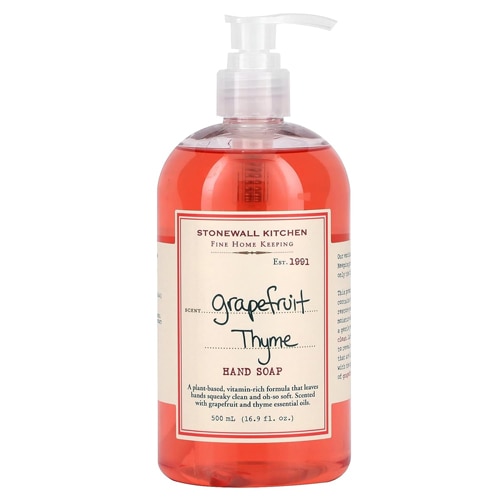 Stonewall Kitchen Liquid Hand Soap Grapefruit Thyme