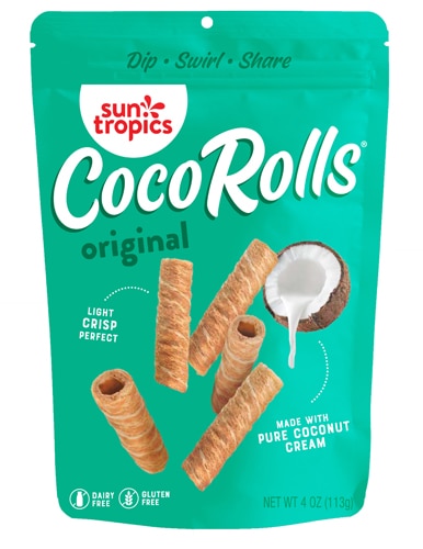 Sun Tropics Coco Rolls Wafers Gluten & Dairy Free Original