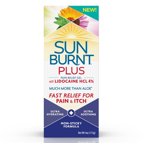 SunBurnt Plus 4% Lidocaine Pain and Itch Relief Gel