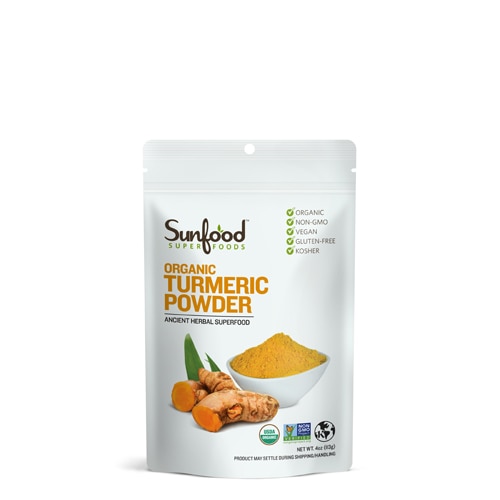 SunFood Organic Turmeric Root Powder