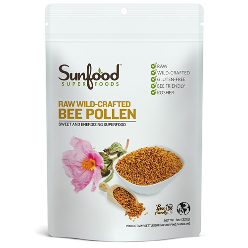 SunFood Raw Wild Crafted Bee Pollen