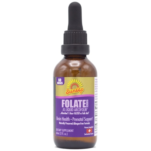 SunUp Liquid Methyl Folate - 60 Doses