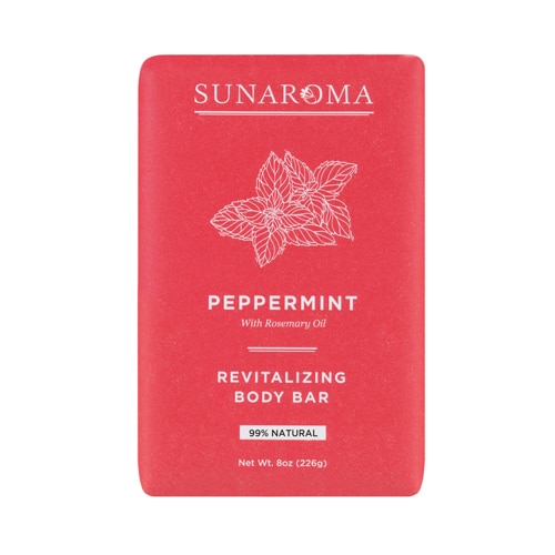 Sunaroma Body Bar Soap Peppermint Oil