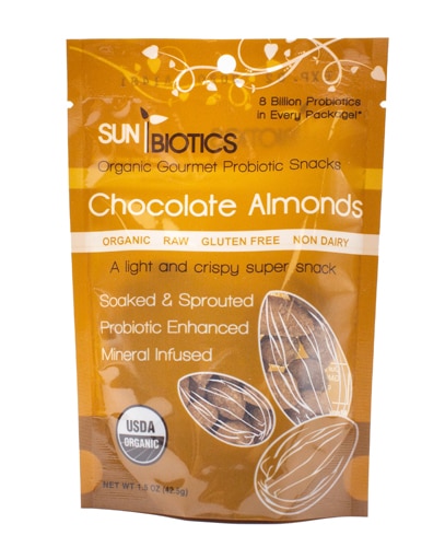 Sunbiotics Organic Probiotic Almonds Oat Milk Chocolate