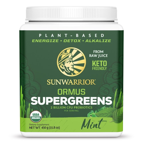 Sunwarrior Ormus Super Greens Organic Mint