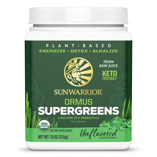 Sunwarrior Ormus Super Greens Organic Natural