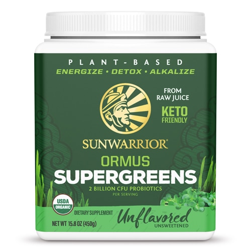 Sunwarrior Ormus Super Greens Organic Natural