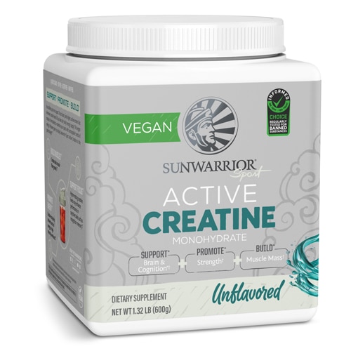 Sunwarrior Sport Active Creatine Monohydrate Powder Unflavored
