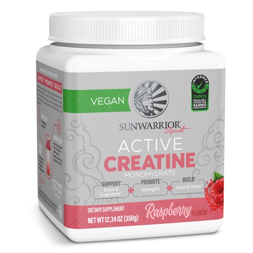 Sunwarrior Sport Active Creatine Powder Raspberry