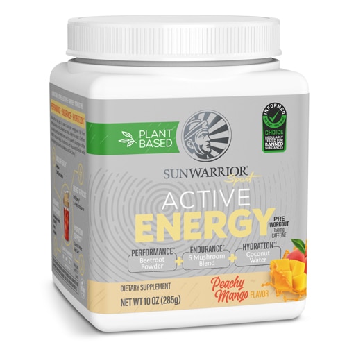 Sunwarrior Sport Active Energy Peachy Mango