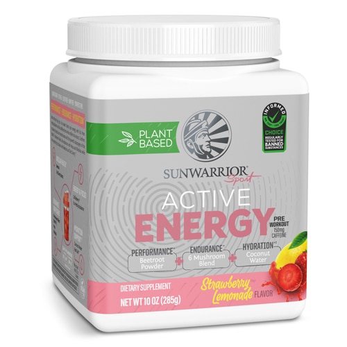 Sunwarrior Sport Active Energy Strawberry Lemonade