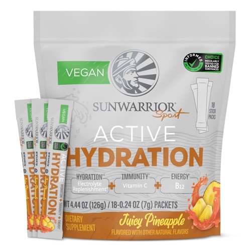 Sunwarrior Sport Active Hydration Juicy Pineapple