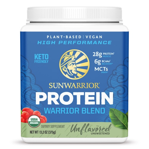 Sunwarrior Warrior Blend Plant-Based Organic Protein Natural