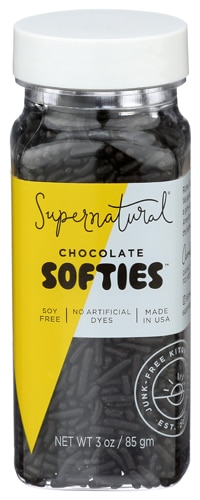 Supernatural Sprinkles Dye-Free Chocolate Softies - 9 Top Allergen Free