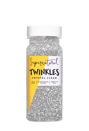 Supernatural Sprinkles Dye Free Twinkles Crystal Clear