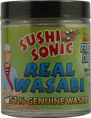 Sushi Sonic Real Wasabi Freeze Dried - 51% Genuine Wasabi