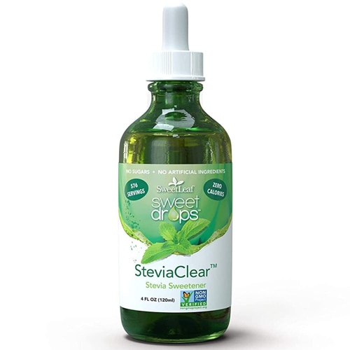SweetLeaf Non-GMO Sweet Drops SteviaClear Liquid Sweetener