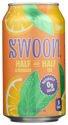 Swoon Lemonade - Naturally Zero Sugar Half Lemonade Half Tea