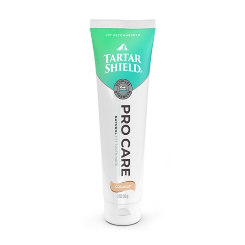 Tartar Shield PRO CARE Natural Enzymatic Toothpaste for Dogs & Cats Coconut