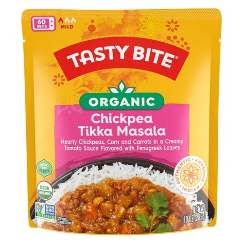 Tasty Bite Gluten Free Vegan Organic Chickpea Tikka Masala