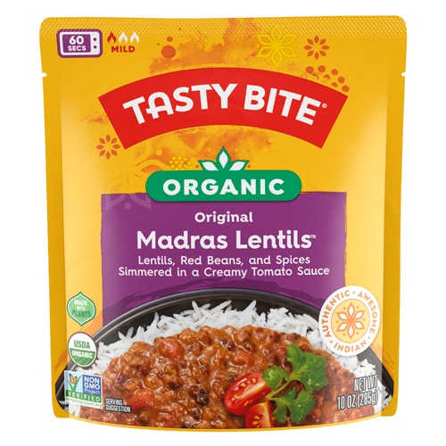 Tasty Bite Organic Madras Lentils