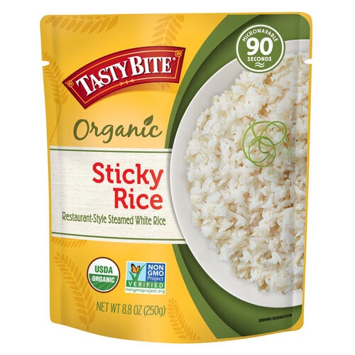 Tasty Bite Organic Sticky Rice Steamed White Rice