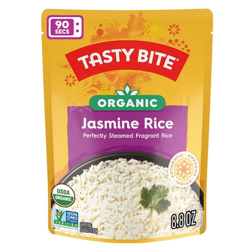 Tasty Bite Vegan Non-GMO Organic Jasmine Rice