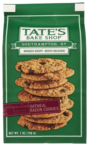 Tate's Bake Shop Cookies Oatmeal Raisin