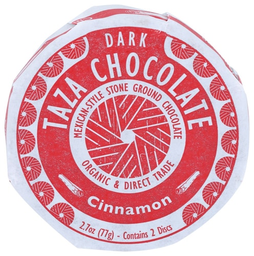 Taza Chocolate Organic Chocolate Disc Cinnamon