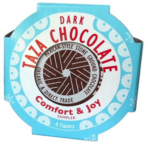 Taza Chocolate Organic Dark Chocolate Holiday Sampler