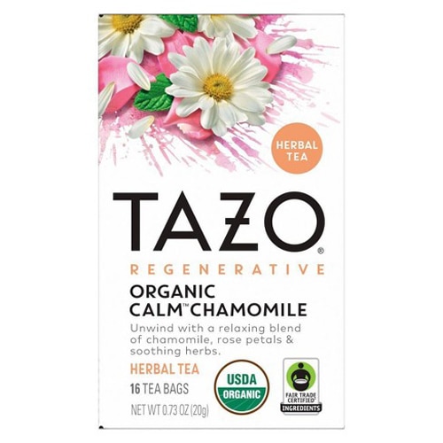 Tazo Organic Calm Chamomile Herbal Tea Bags