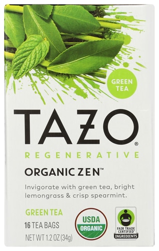 Tazo Regenerative Organic Zen Tea