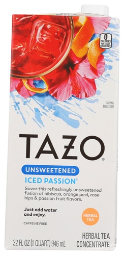 Tazo Unsweetened Passion Concentrate Tea