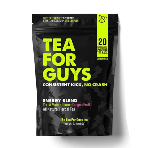 Tea For Guys Inc Energy Blend - No Crash Energy Kick