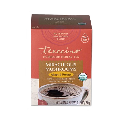 Teeccino Herbal Tea Miraculous Mushrooms