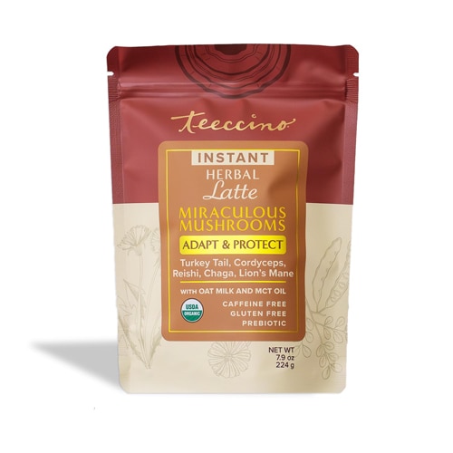 Teeccino Instant Organic Herbal Latte Miraculous Mushroom