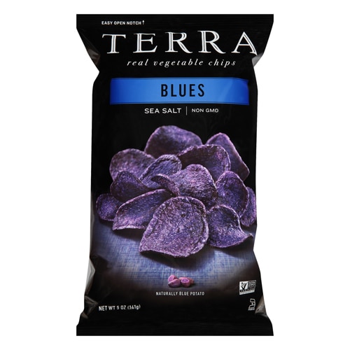 Terra Gluten Free Real Vegetable Chips Blues Sea Salt