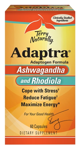 Terry Naturally Adaptra® Ashwagandha and Rhodiola