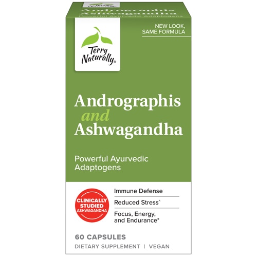 Terry Naturally Andrographis and Ashwagandha