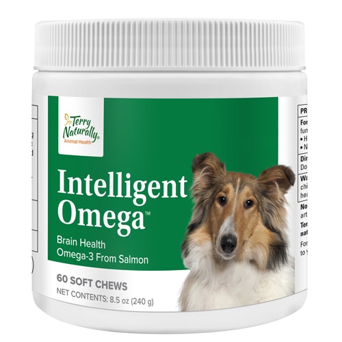 Terry Naturally Animal Health Dog Intelligent Omega Brain + Eye Health