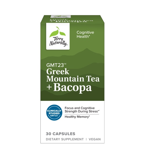 Terry Naturally GMT23 Greek Mountain Tea + Bacopa