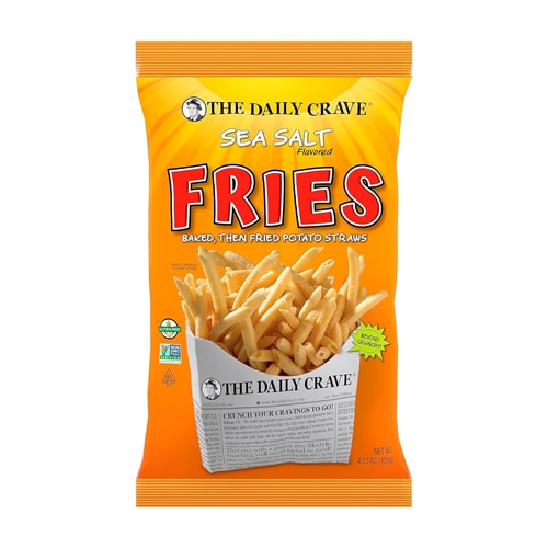 The Daily Crave Crunchy Fries Sea Salt