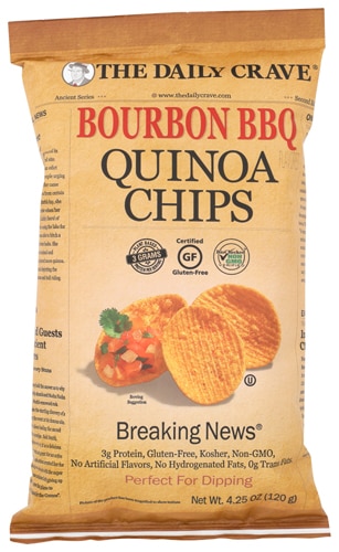 The Daily Crave Quinoa Chips Bourbon BBQ