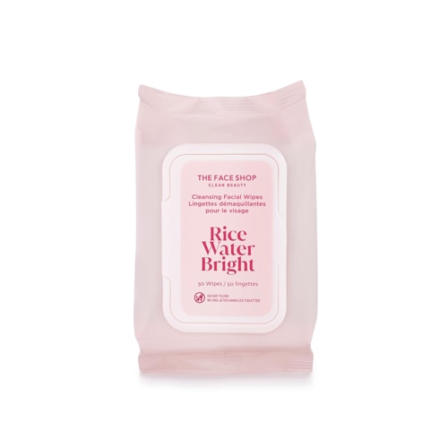 The Face Shop Rice Water Bright Cleansing Facial Wipes