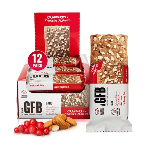 The GFB Gluten Free Bar Cranberry Toasted Almond