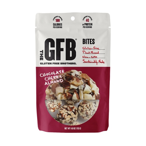 The GFB Gluten Free Bites Chocolate Cherry Almond