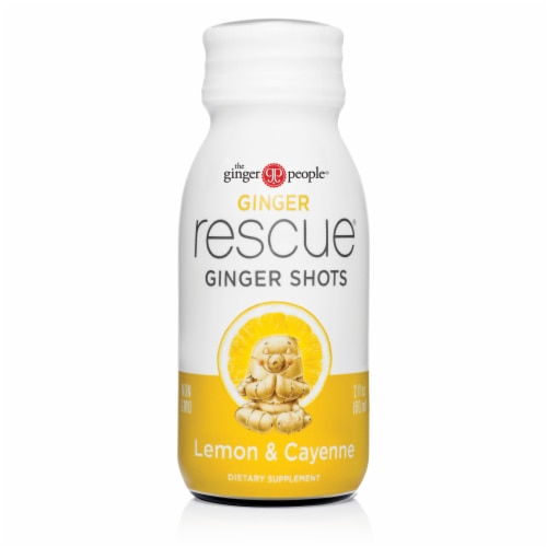 The Ginger People Rescue Ginger Shots Lemon & Cayenne