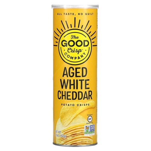 The Good Crisp Company Gluten Free Potato Crisp Aged White Cheddar