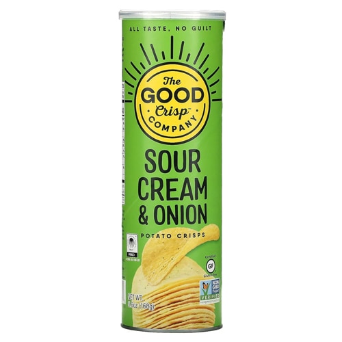 The Good Crisp Company Gluten Free Potato Crisps Sour Cream & Onion